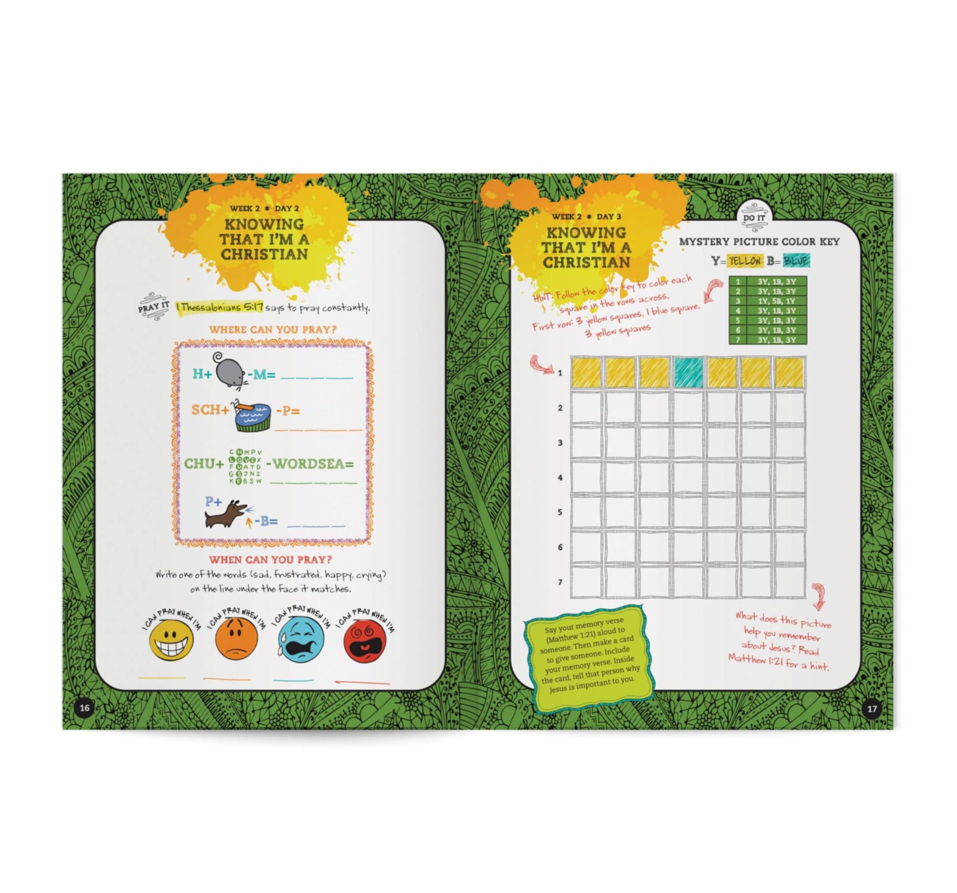 I'm a Christian Now! (Younger Kids Activity Book) - Revised