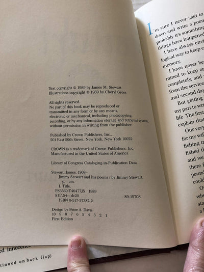 Jimmy Stewart and His Poems by Jimmy Stewart