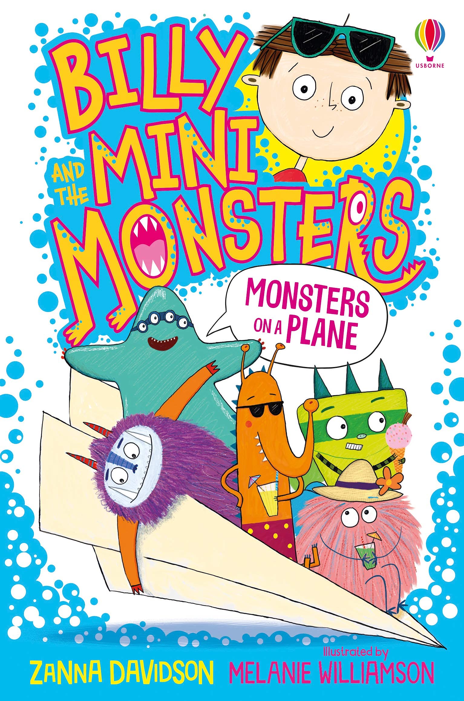 Billy and the Mini Monsters Series Collection 6 Books Set By Zanna Davidson(Monsters go Swimming, Monsters Go Party, Monsters Go To School, Monsters In The Dark, Monsters Move House & Monsters On A Plane)