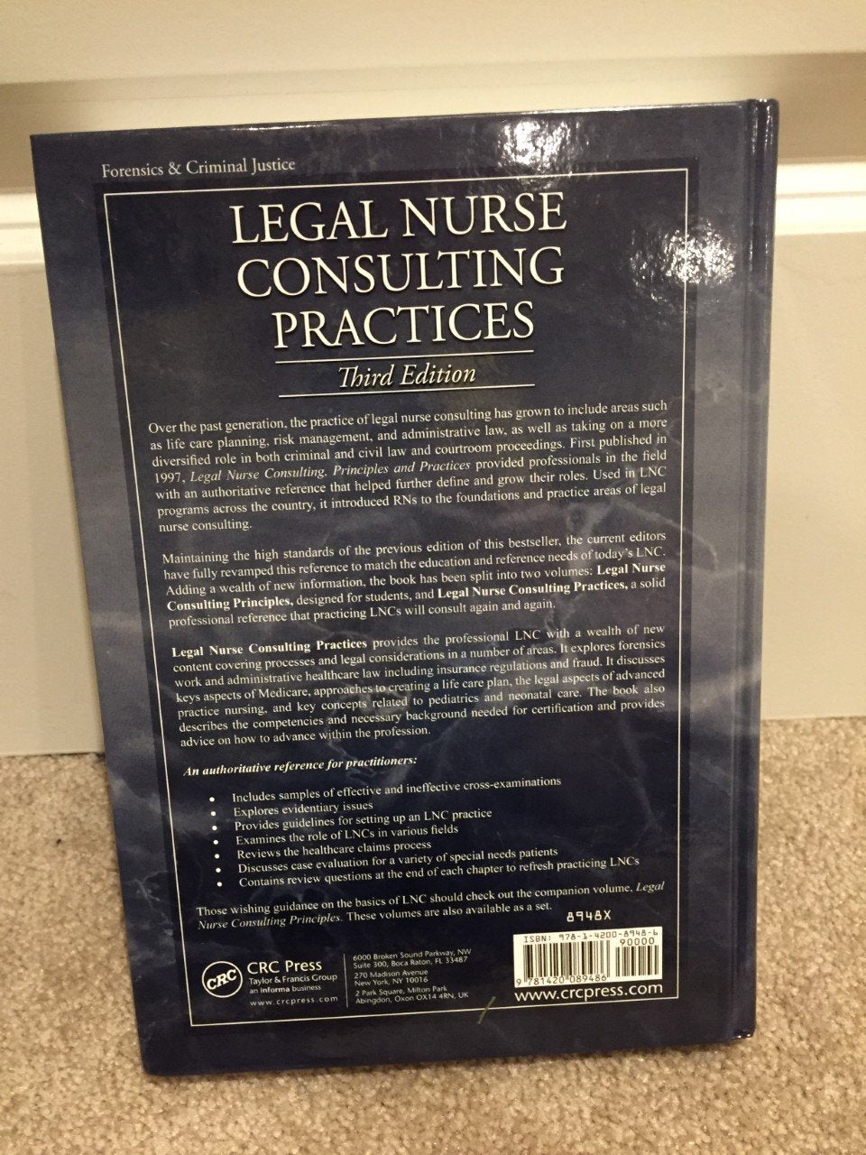Legal Nurse Consulting, Third Edition: Legal Nurse Consulting Practices