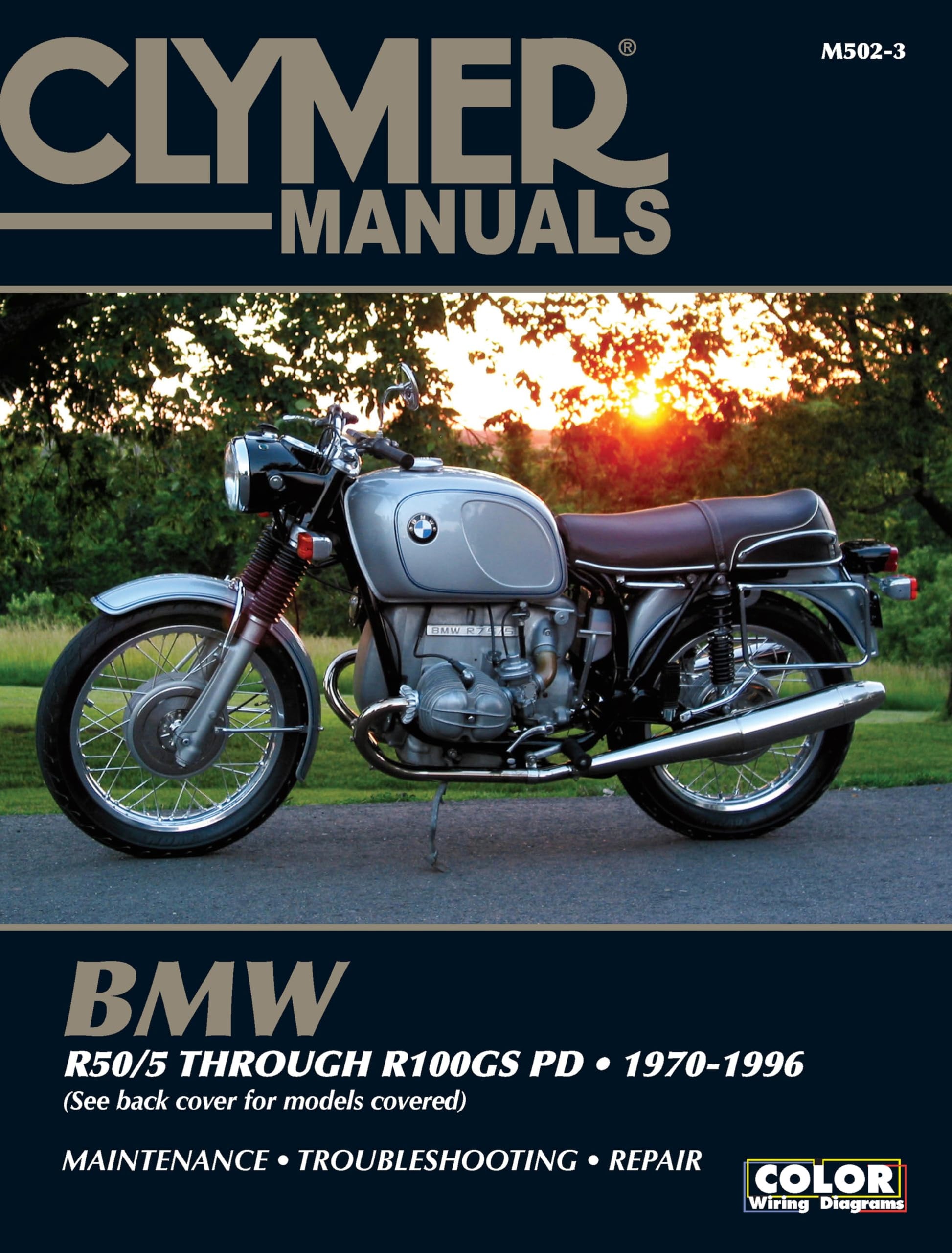 BMW R50/5 Through R100GS PD 1970-1996 Clymer Motorcycle Repair Manual