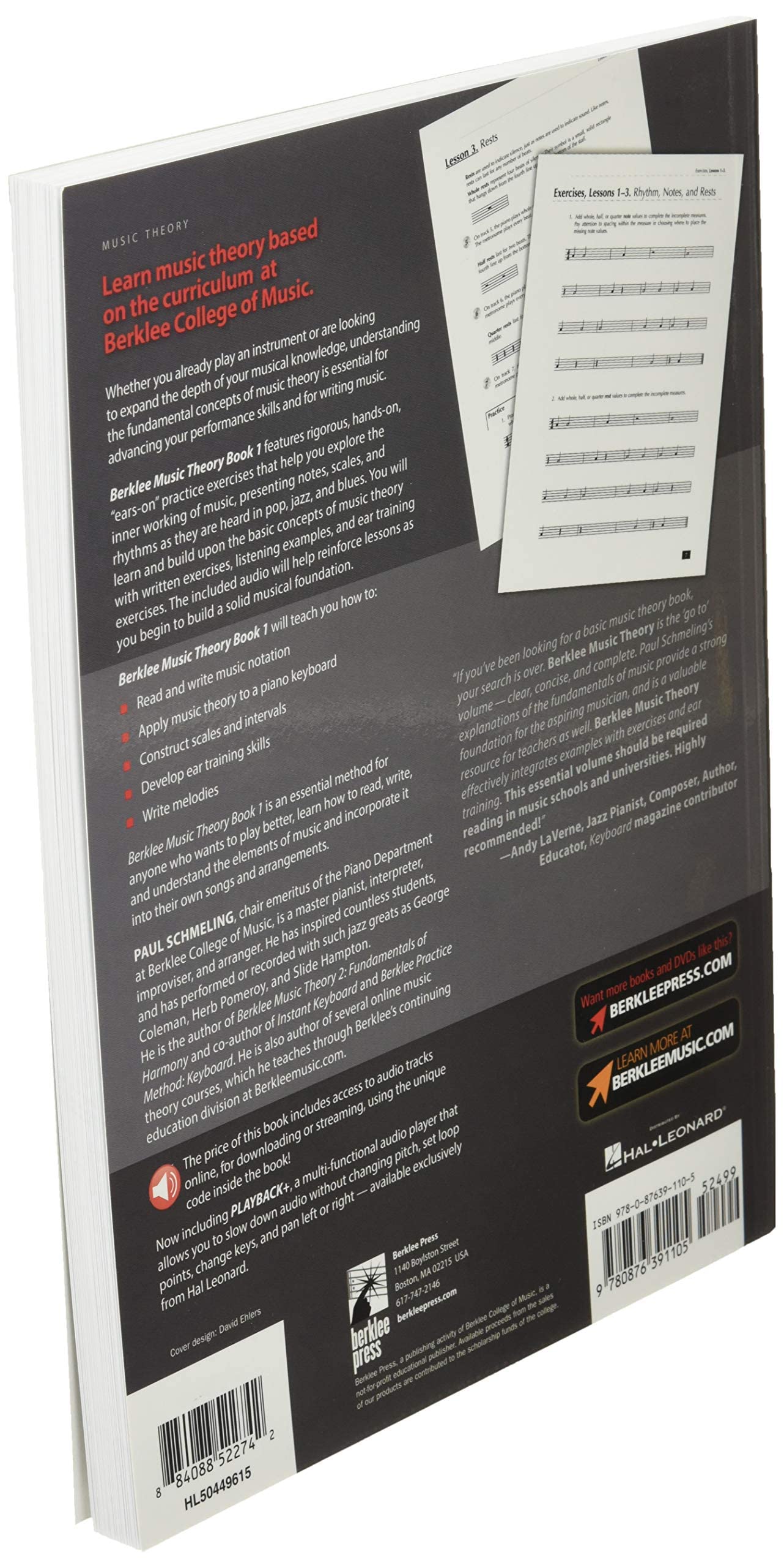 Berklee Music Theory Book 1 - 2nd Edition Book/Online Audio