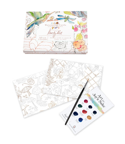 Watercolor Cards with Foil Touches: Illustrations by Kristy Rice (Artisan Series)