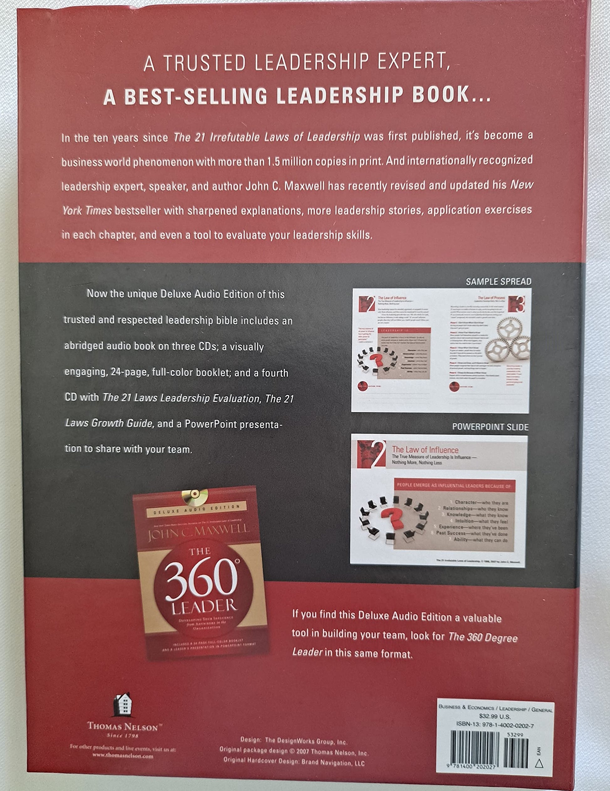 The 21 Irrefutable Laws of Leadership: Deluxe Edition
