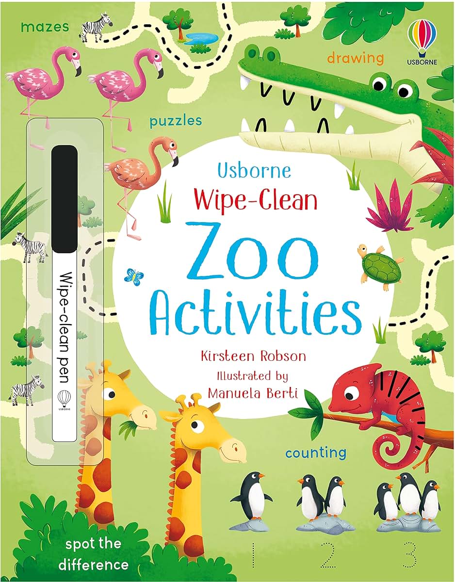 Wipe-Clean Zoo Activities (Wipe-clean Activities)