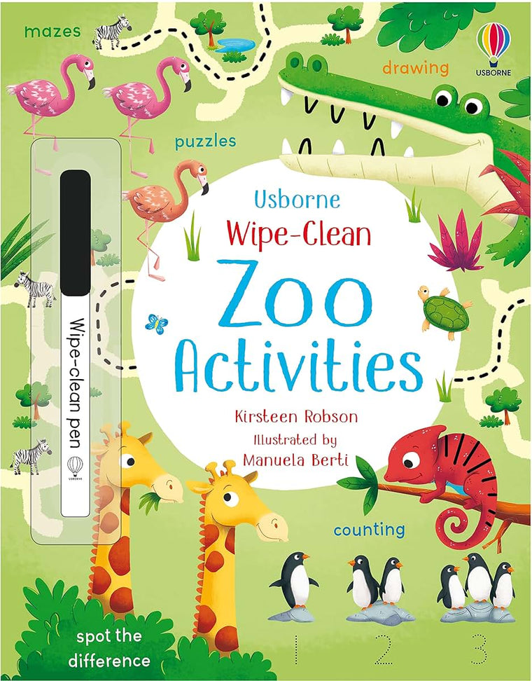 Wipe-Clean Zoo Activities (Wipe-clean Activities)