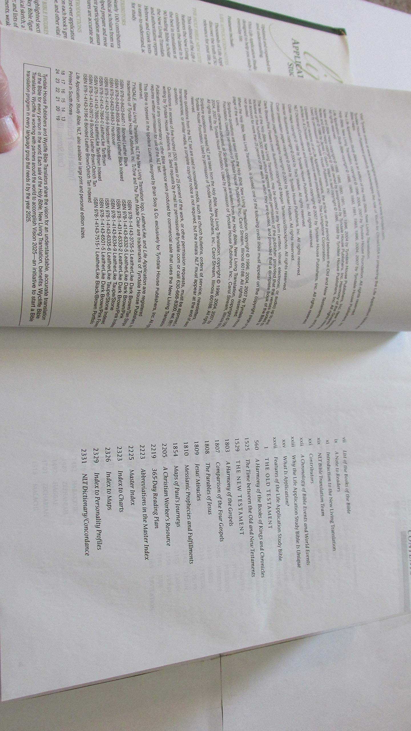 NLT Life Application Study Bible, Second Edition (Red Letter)