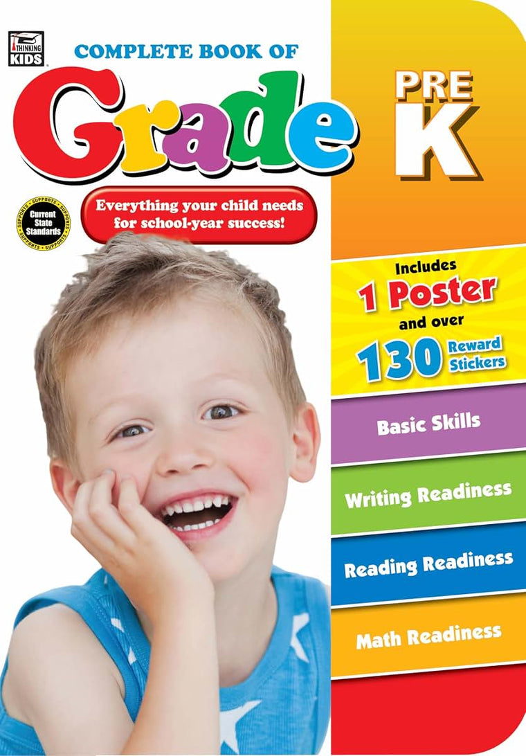 Carson Dellosa Complete Book of PreK Workbook
