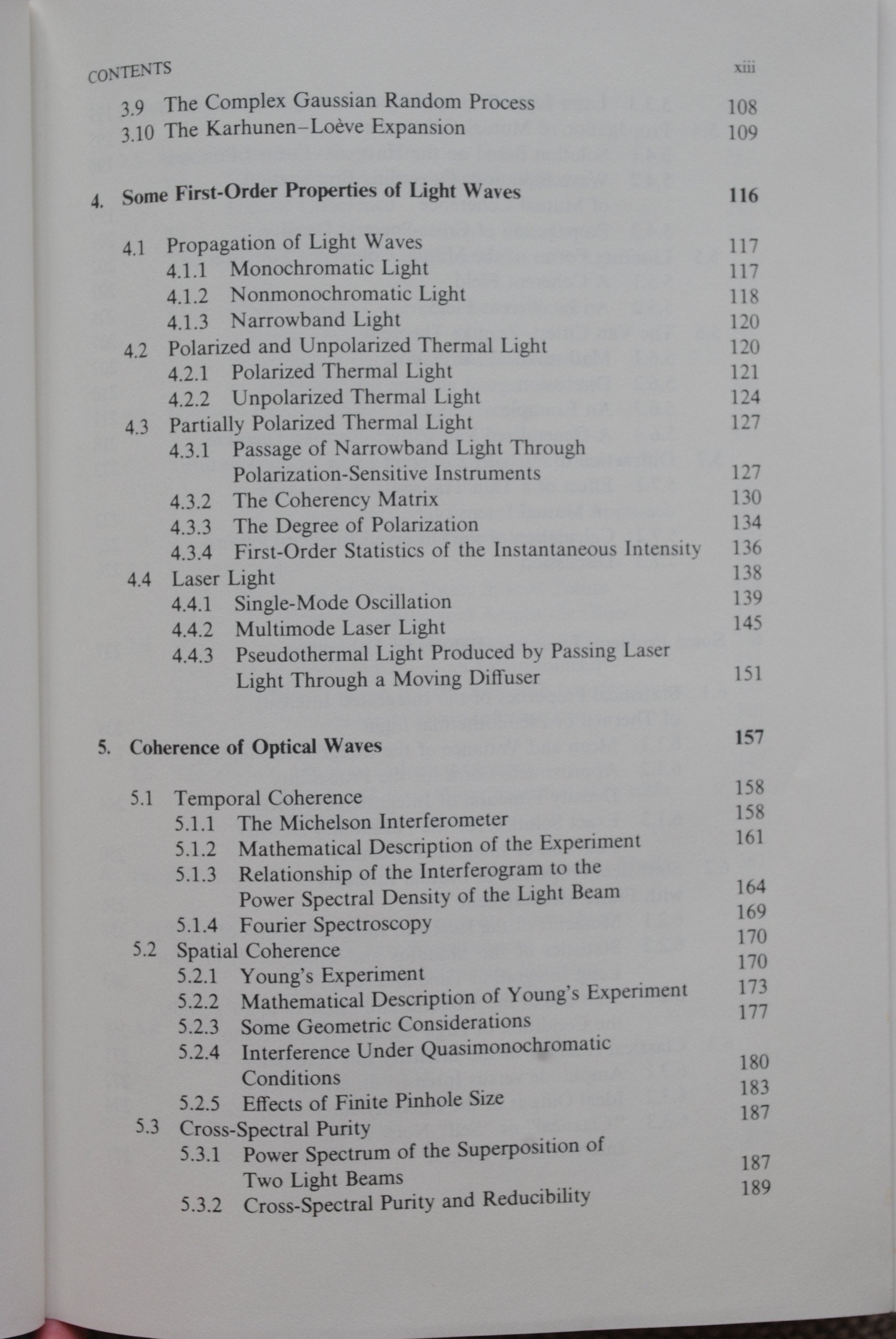 Statistical Optics (Wiley Series in Pure and Applied Optics)