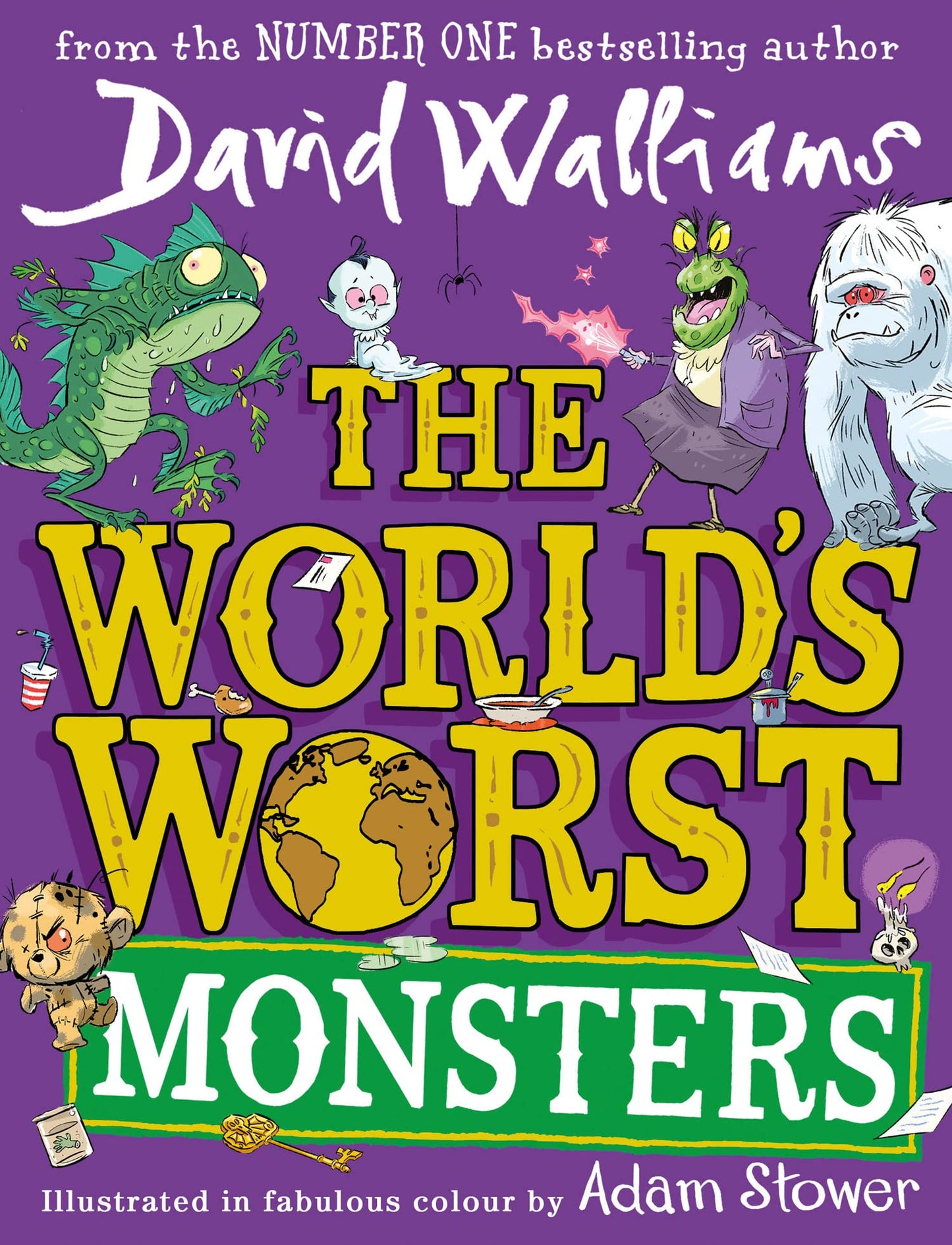 The Worlds Worst Monsters: A new fiercely funny fantastical illustrated book of stories for kids, the latest from the bestselling author of The Blunders