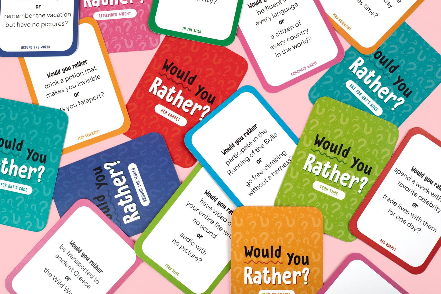 Would You Rather? Family Card Game: Fun Questions, Hilarious Answers, Lively Conversations!