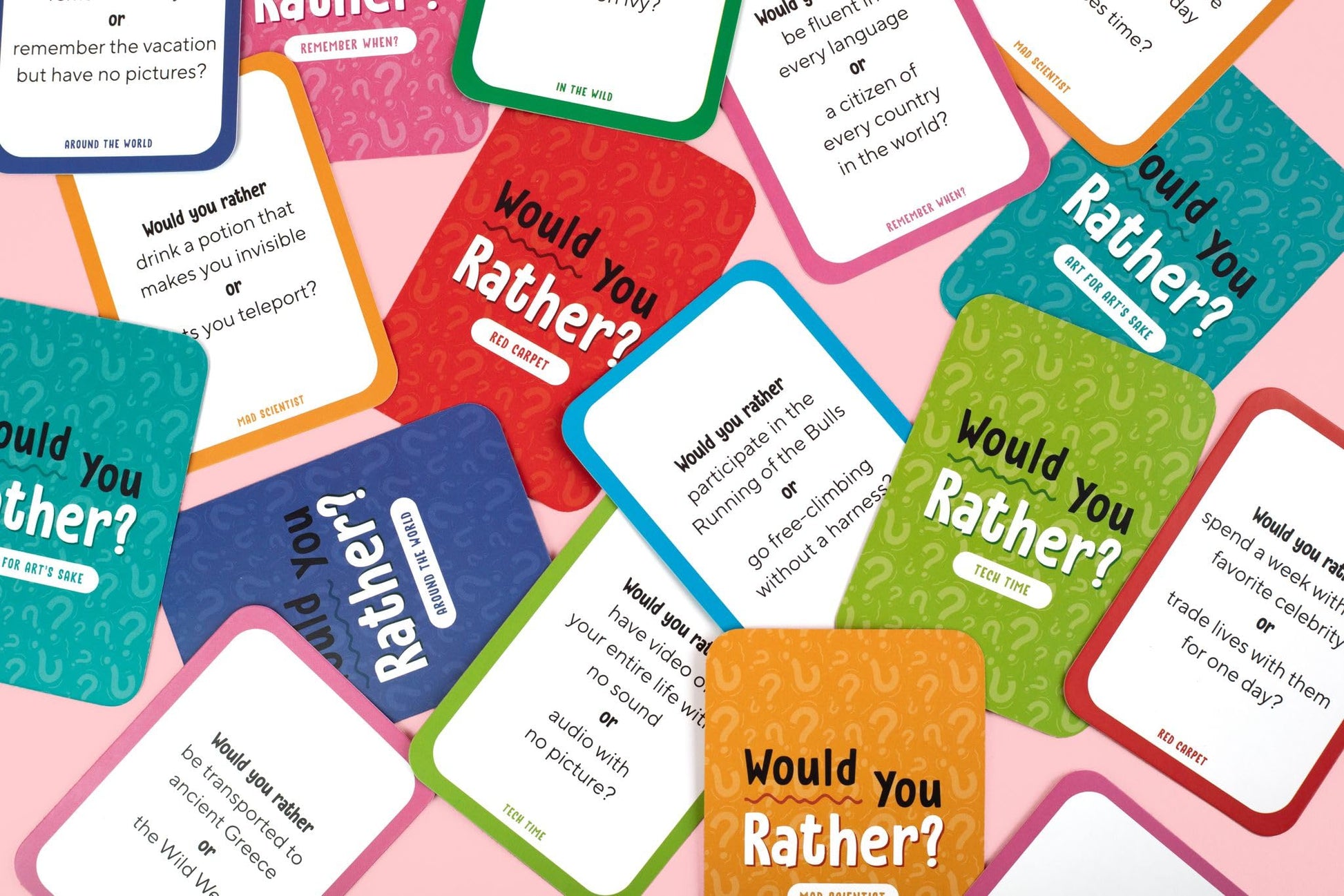 Would You Rather? Family Card Game: Fun Questions, Hilarious Answers, Lively Conversations!
