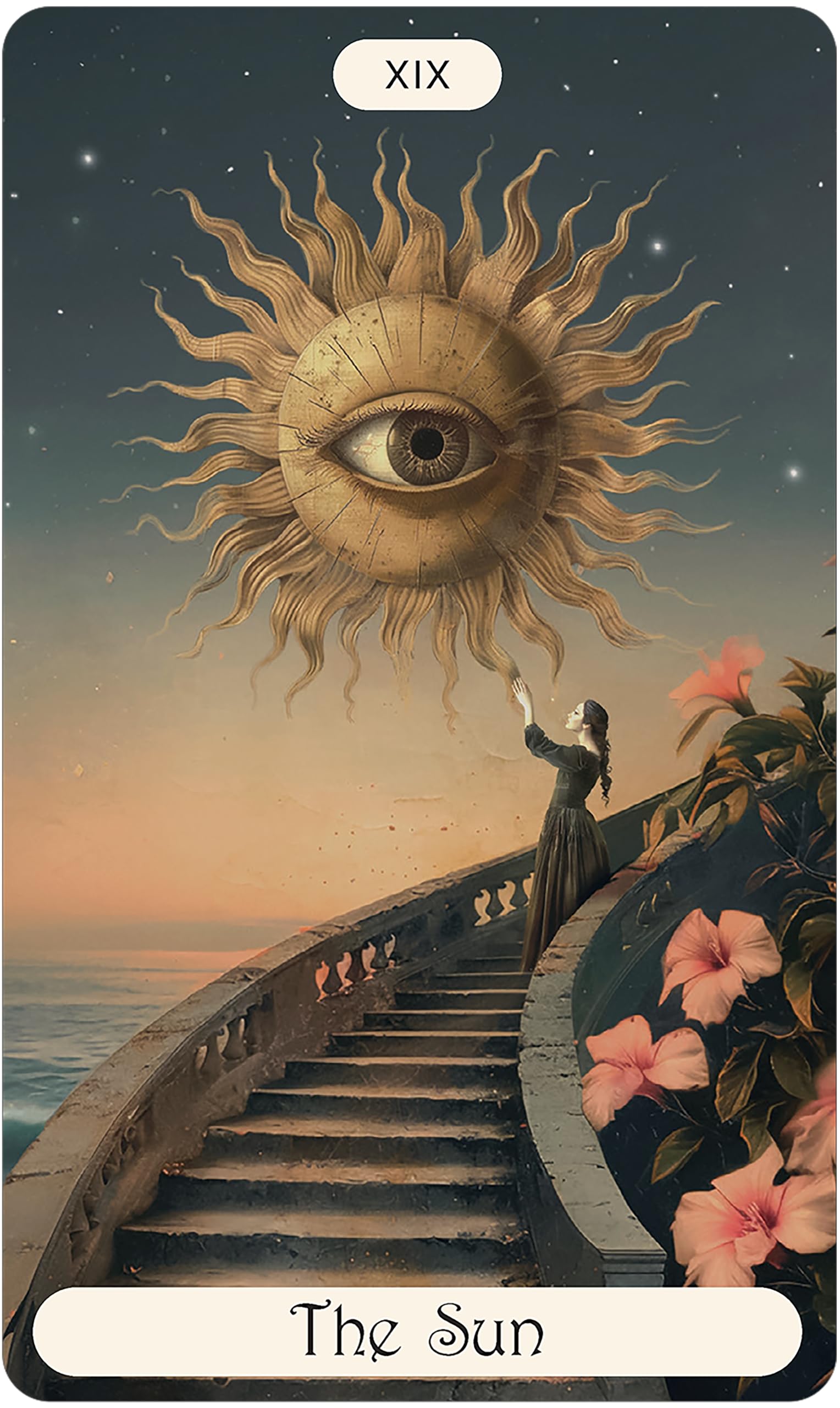 Magical Hours Tarot: 78 Lush Collage-Style Cards, Enchanting Divination Deck Steeped in Nature & Magic, Includes Full-Color 128-Page Illustrated Guidebook