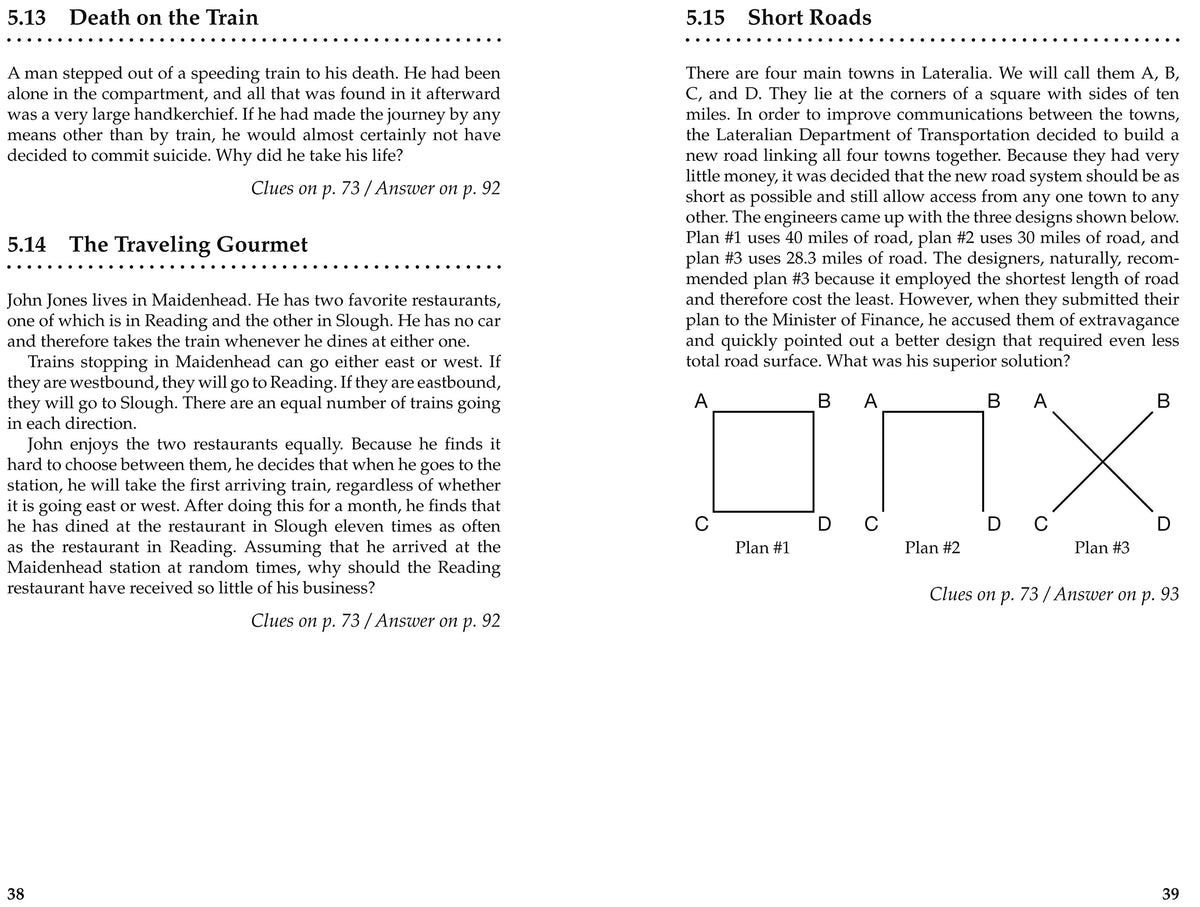 Lateral Thinking Puzzlers