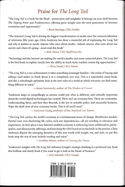 The Long Tail: Why the Future of Business is Selling Less of