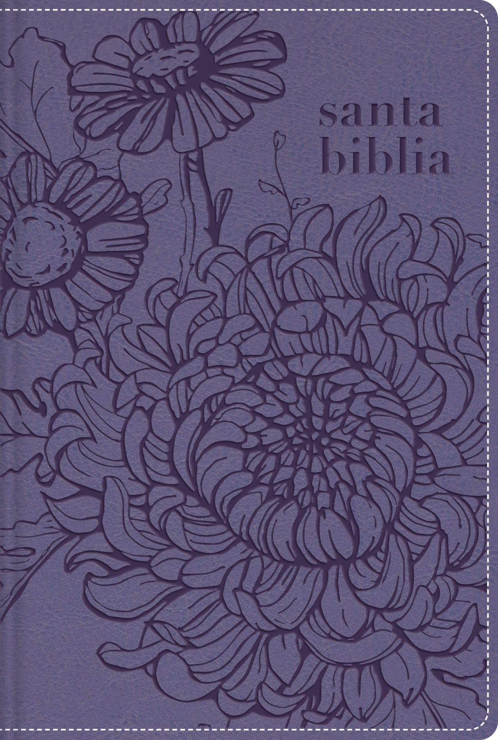 NBLA, Santa Biblia, Edición versificada, Tamao bolsillo, Leathersoft, Morado, Con cierre, Palabras de Jesús en rojo, Comfort Print (Spanish Edition)
