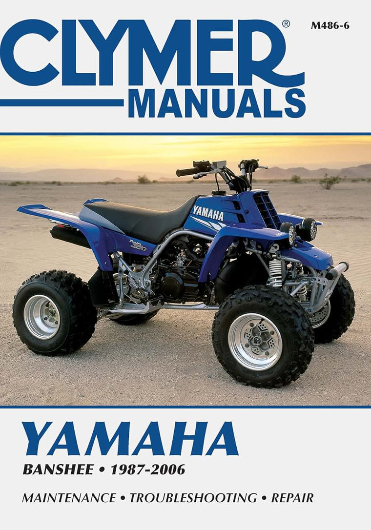 Yamaha Banshee 1987-2006 (Motorcycle Repair, M486-6)