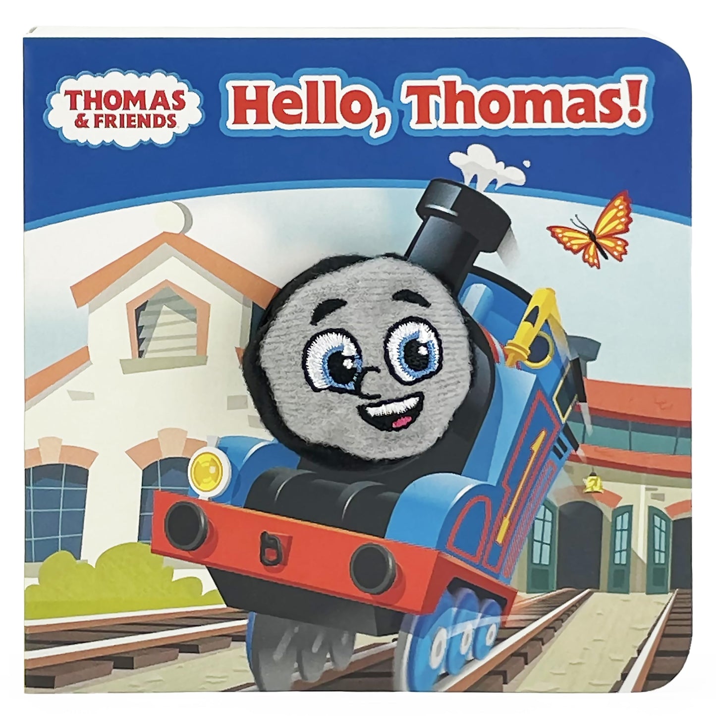 Hello, Thomas! Thomas the Tank Engine Children's Finger Puppet Board Book, Ages 1-4 (Thomas & Friends)
