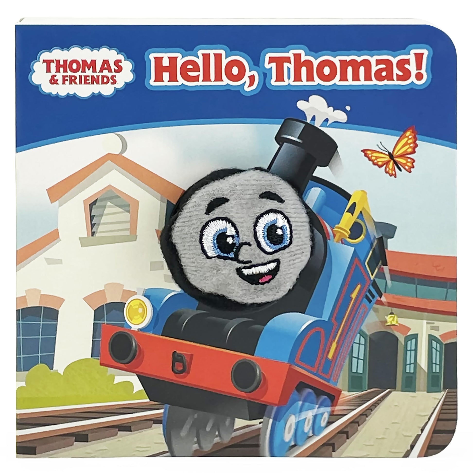 Hello, Thomas! Thomas the Tank Engine Children's Finger Puppet Board Book, Ages 1-4 (Thomas & Friends)