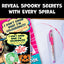 Halloween Coloring Book "I Don't Know What I'm Coloring!!!": 51 Mystery Hidden Creatures & Spooky Vibes with Spirals, Lines & Dots (Mystery Coloring Books for Adults)