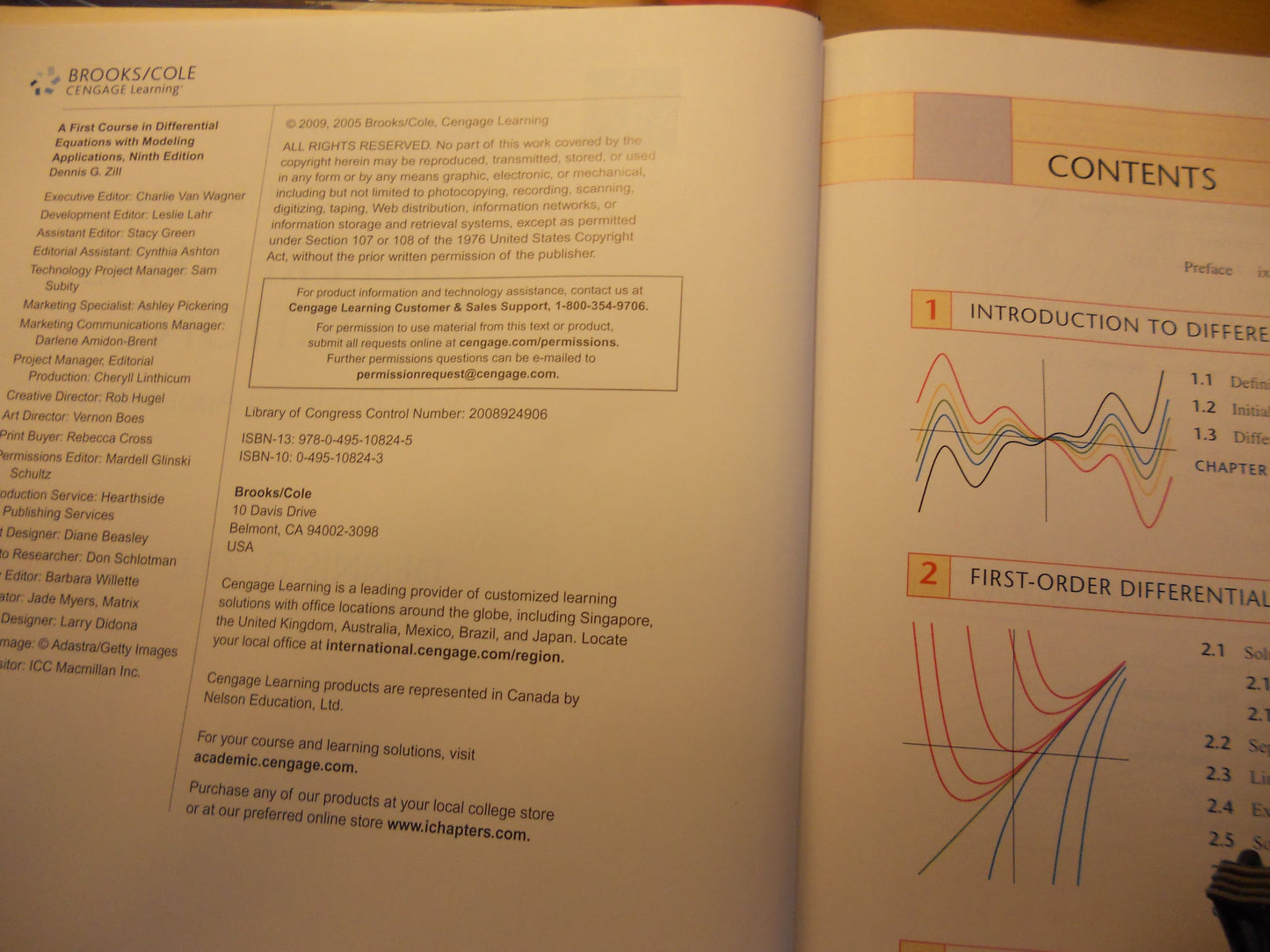 A First Course in Differential Equations: With Modeling Applications