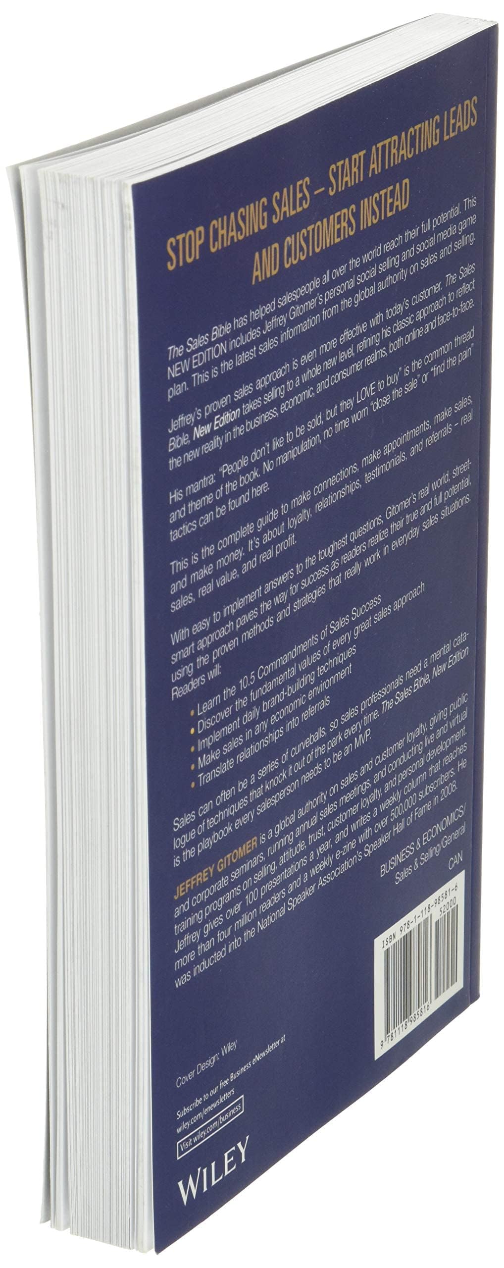 The Sales Bible, New Edition: The Ultimate Sales Resource