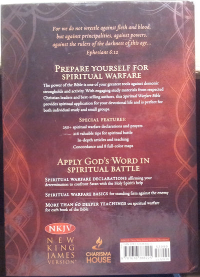 Spiritual Warfare Bible: New King James Version by Faith, Pa