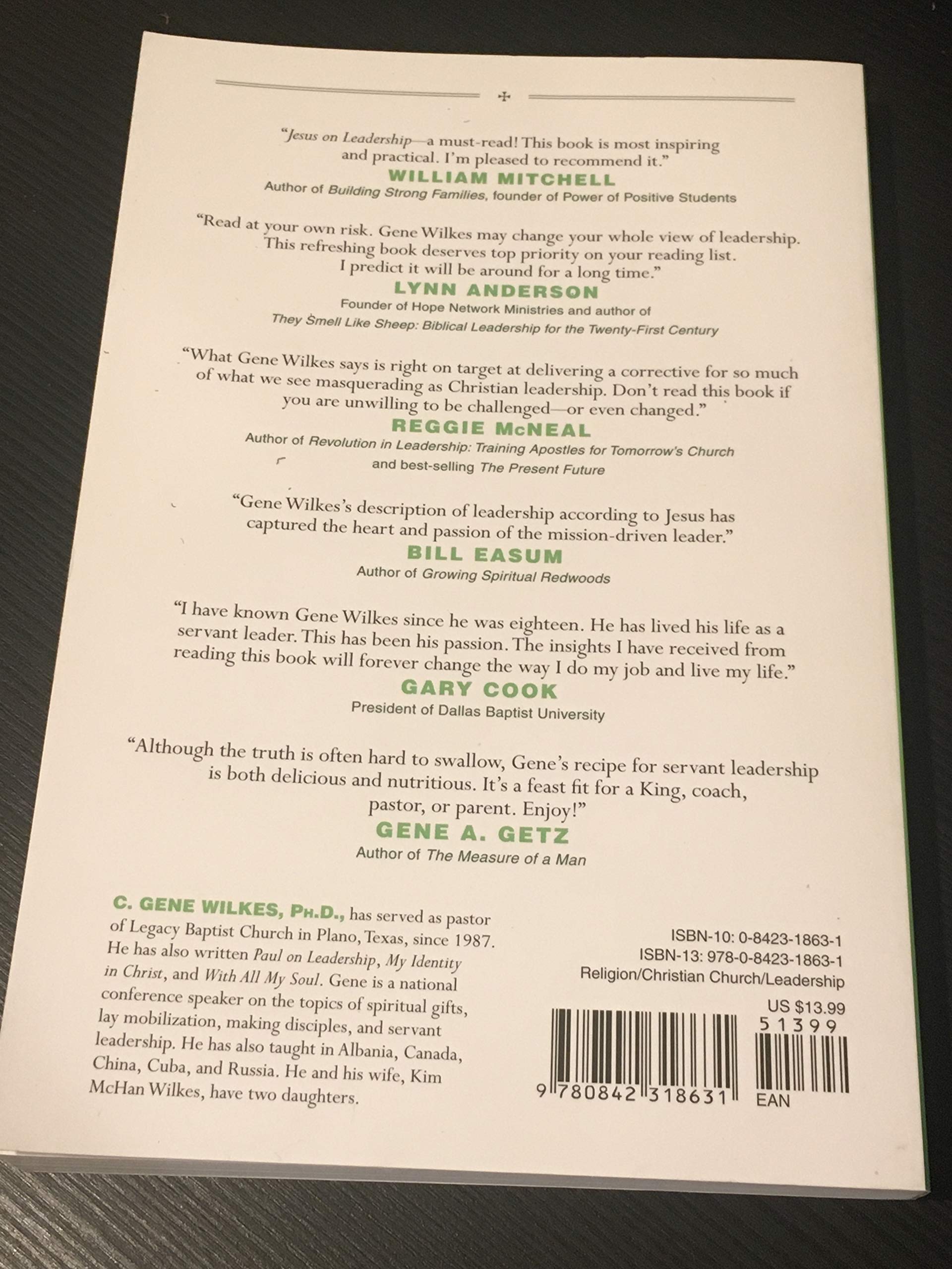 Jesus on Leadership: Leader's Workbook