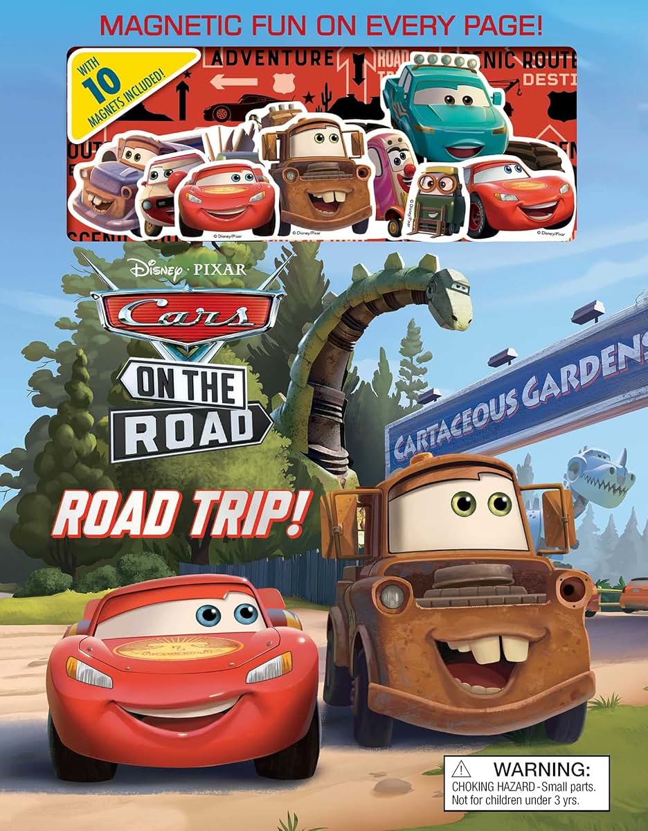 Disney Pixar: Cars on the Road: Road Trip! (Magnetic Hardcover)