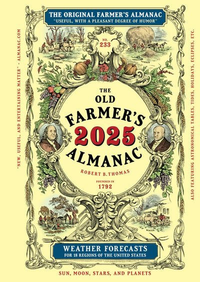 2025 Old Farmer's Almanac Easy to Read Edition
