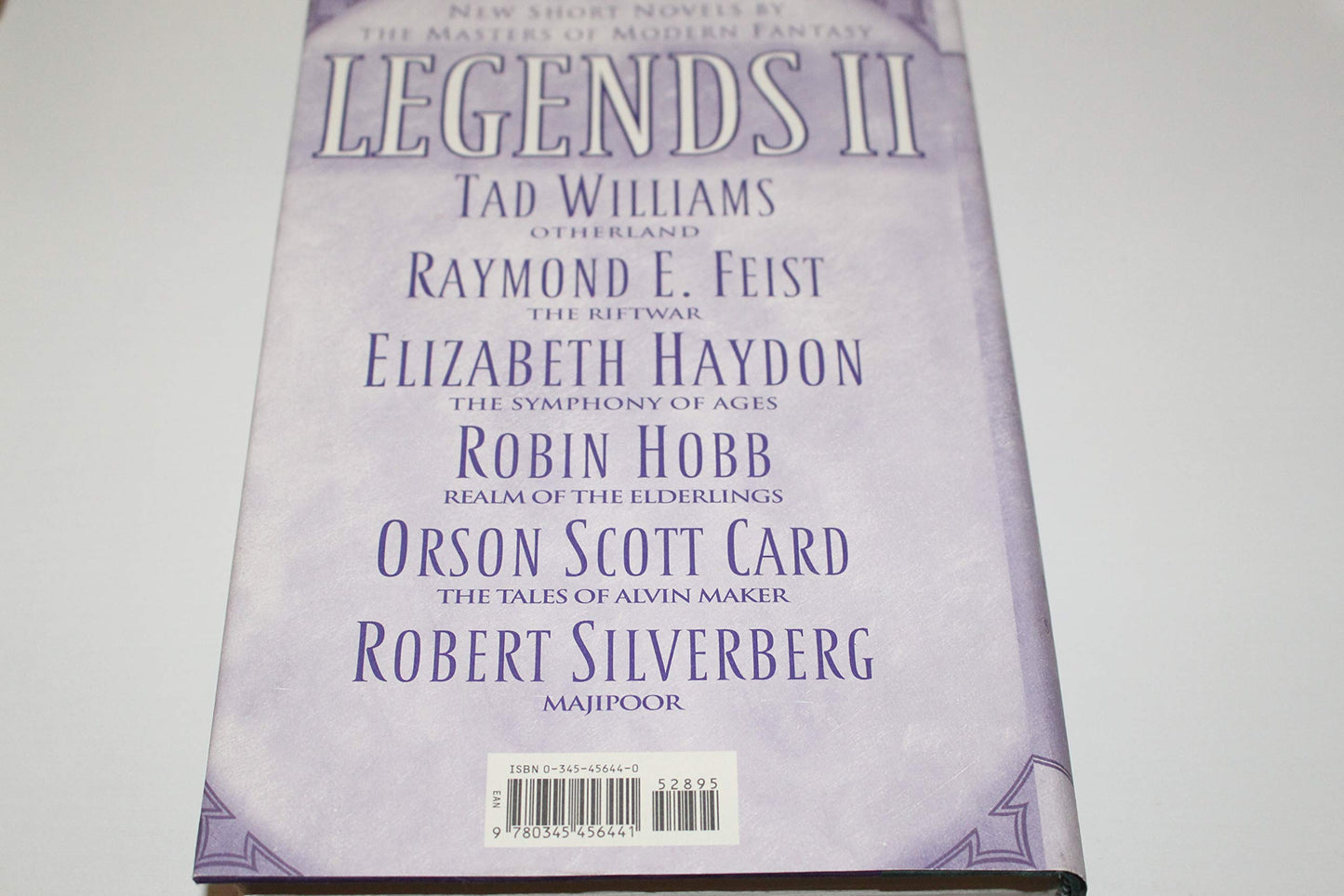 Legends II: New Short Novels by the Masters of Modern Fantas