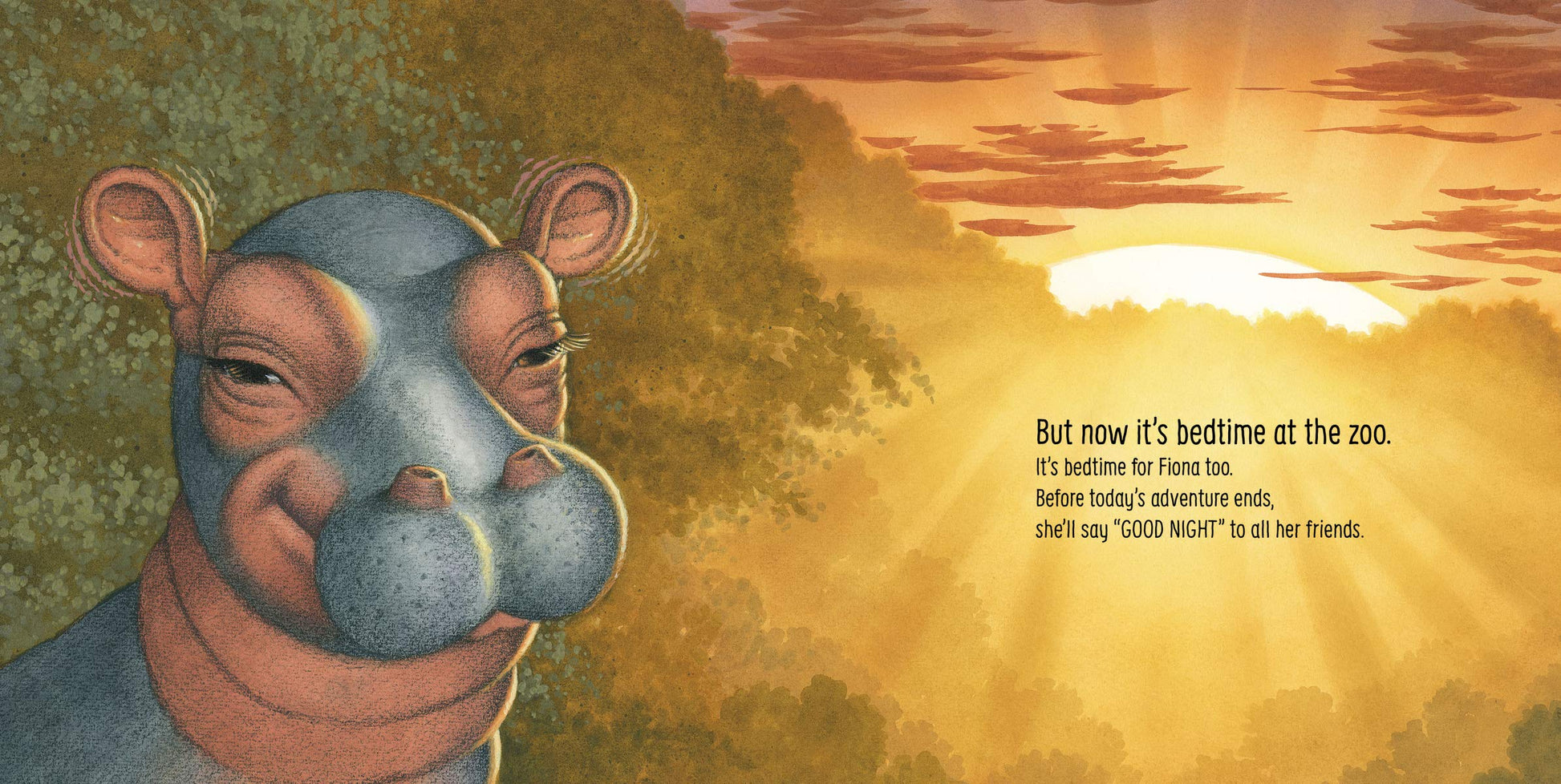 Fiona, It's Bedtime (A Fiona the Hippo Book)