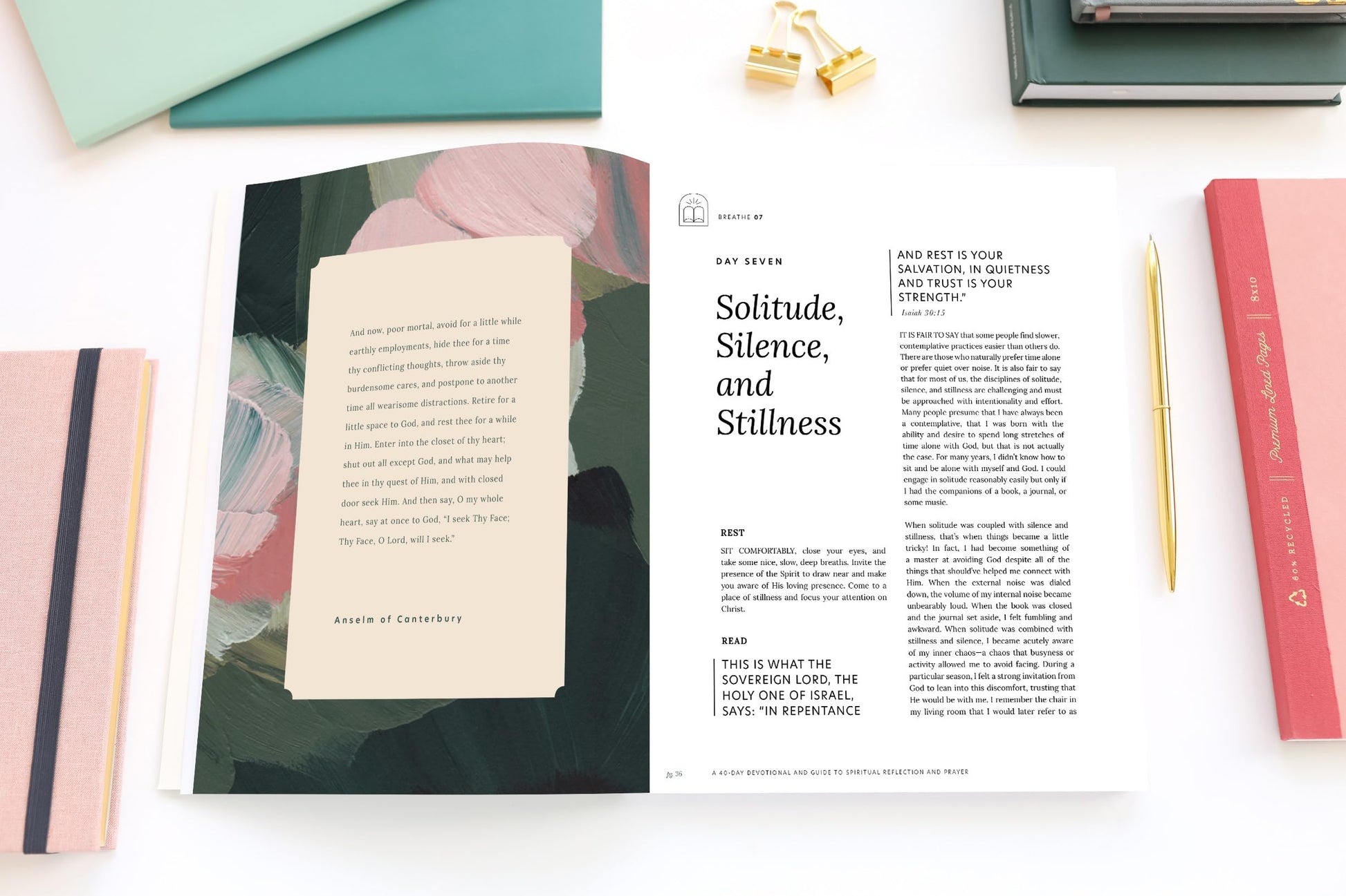 Breathe: A 40-Day Devotional to Deepen Your Prayer Life and Rest in Gods Presence