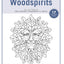 Woodspirits Line Art Patterns for Carving, Pyrography & Crafts (Fox Chapel Publishing) 17 Original Designs by Lora Irish of Green Men, Nature Faces, Oak Leaf Wood Spirits, Friendly Sprites, and More