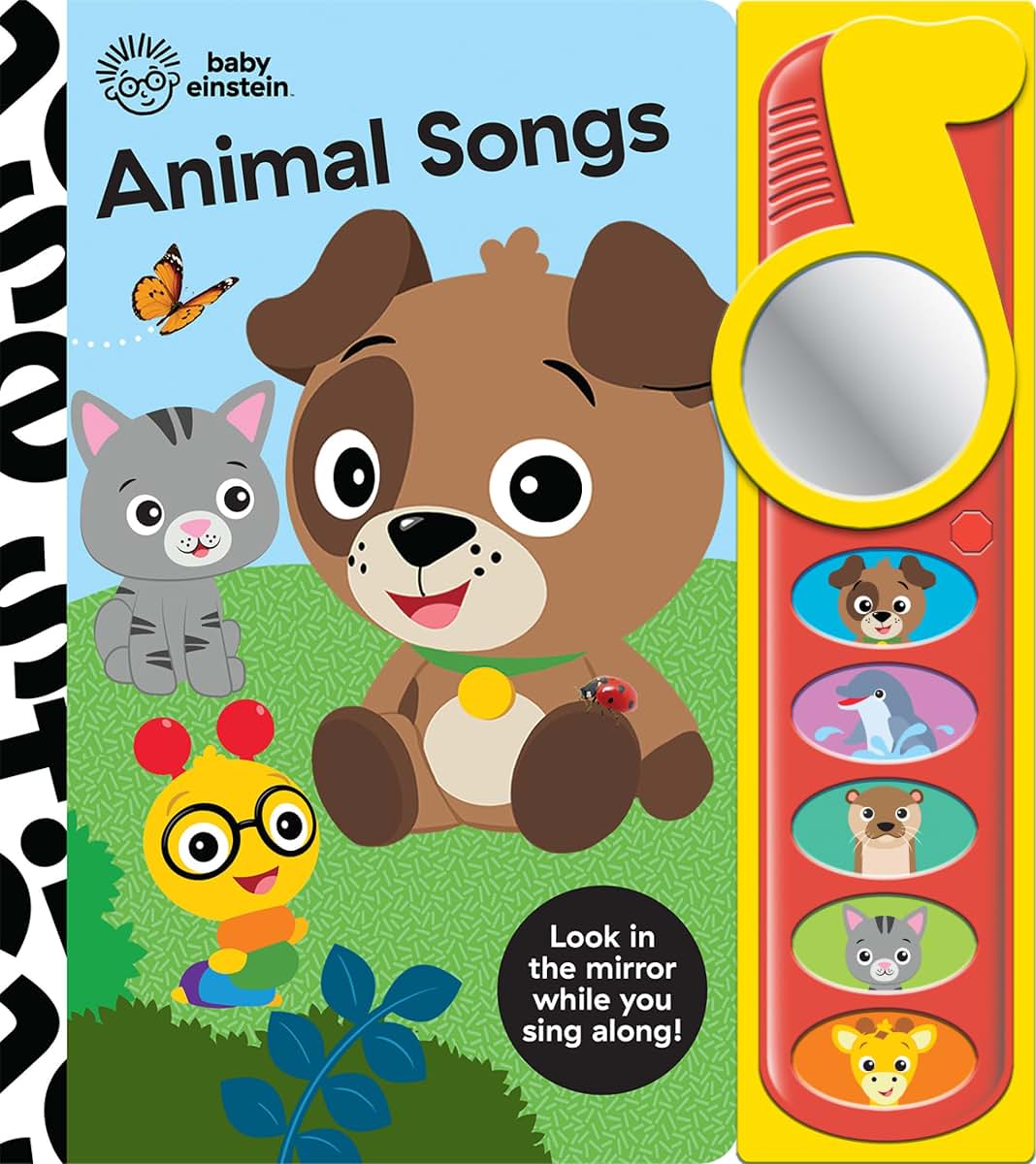 Baby Einstein - Animal Songs Mirror Sound Book - PI Kids