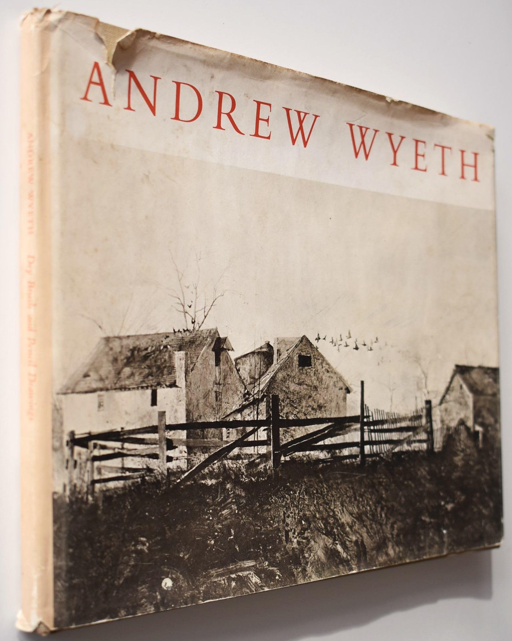 Andrew Wyeth Dry Brush and Pencil Drawings