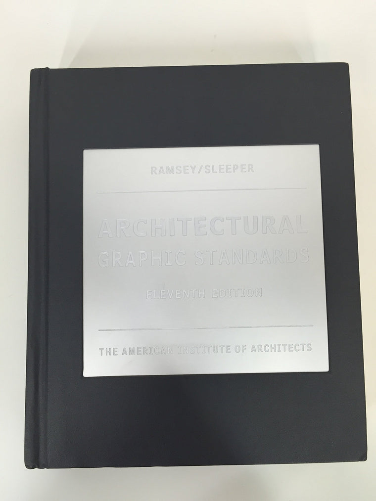 Architectural Graphic Standards, 11th Edition