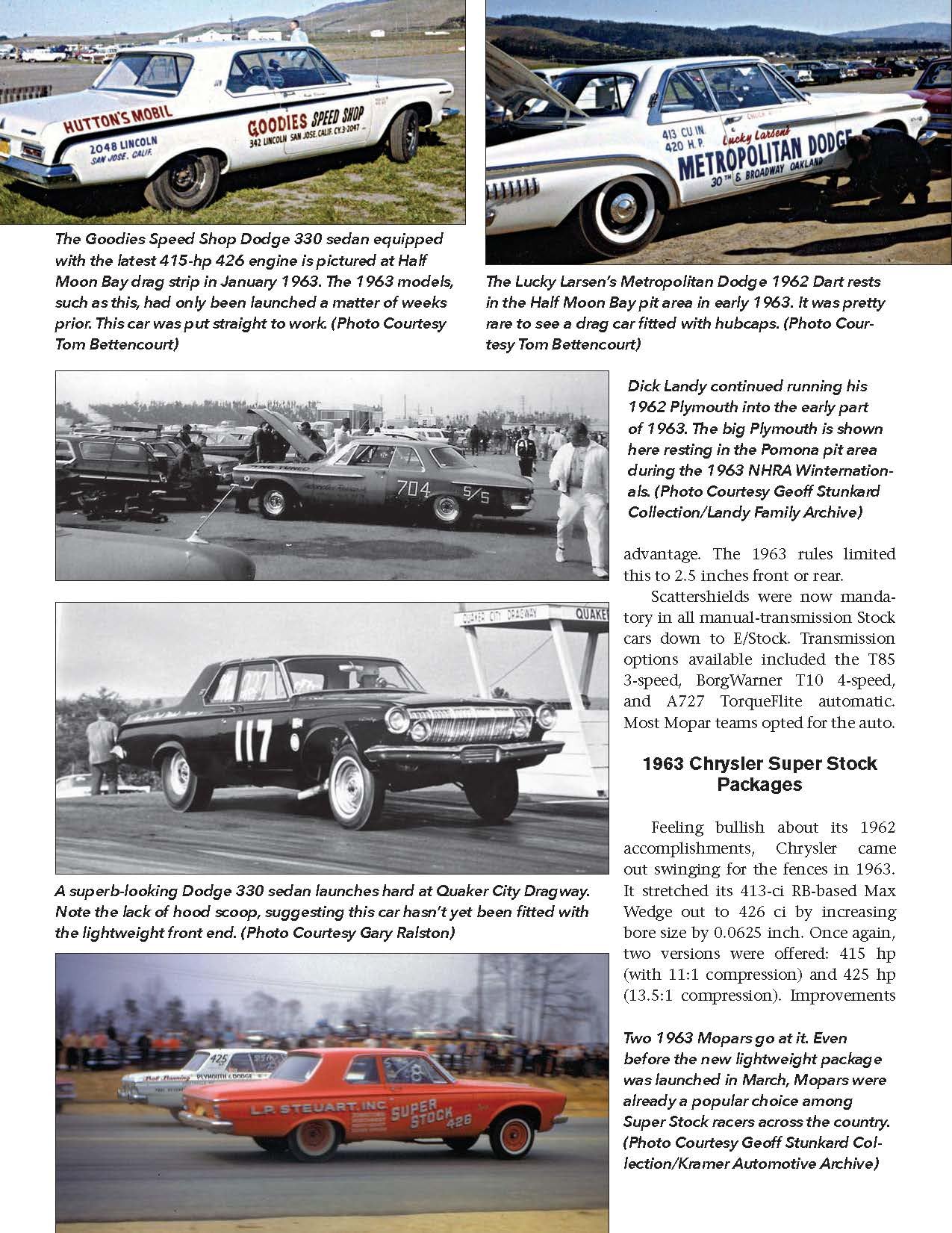 Mopar Factory Drag Cars: Dodge & Plymouth's Quarter-Mile Domination 1962-1972