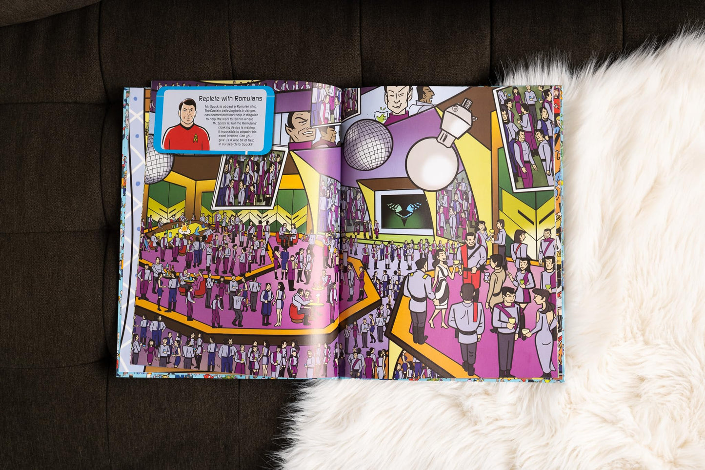 Search for Spock: A Star Trek Book of Exploration: A Highly Illogical Search and Find Parody (A Challenging Activity Book for Star Trek Fans)