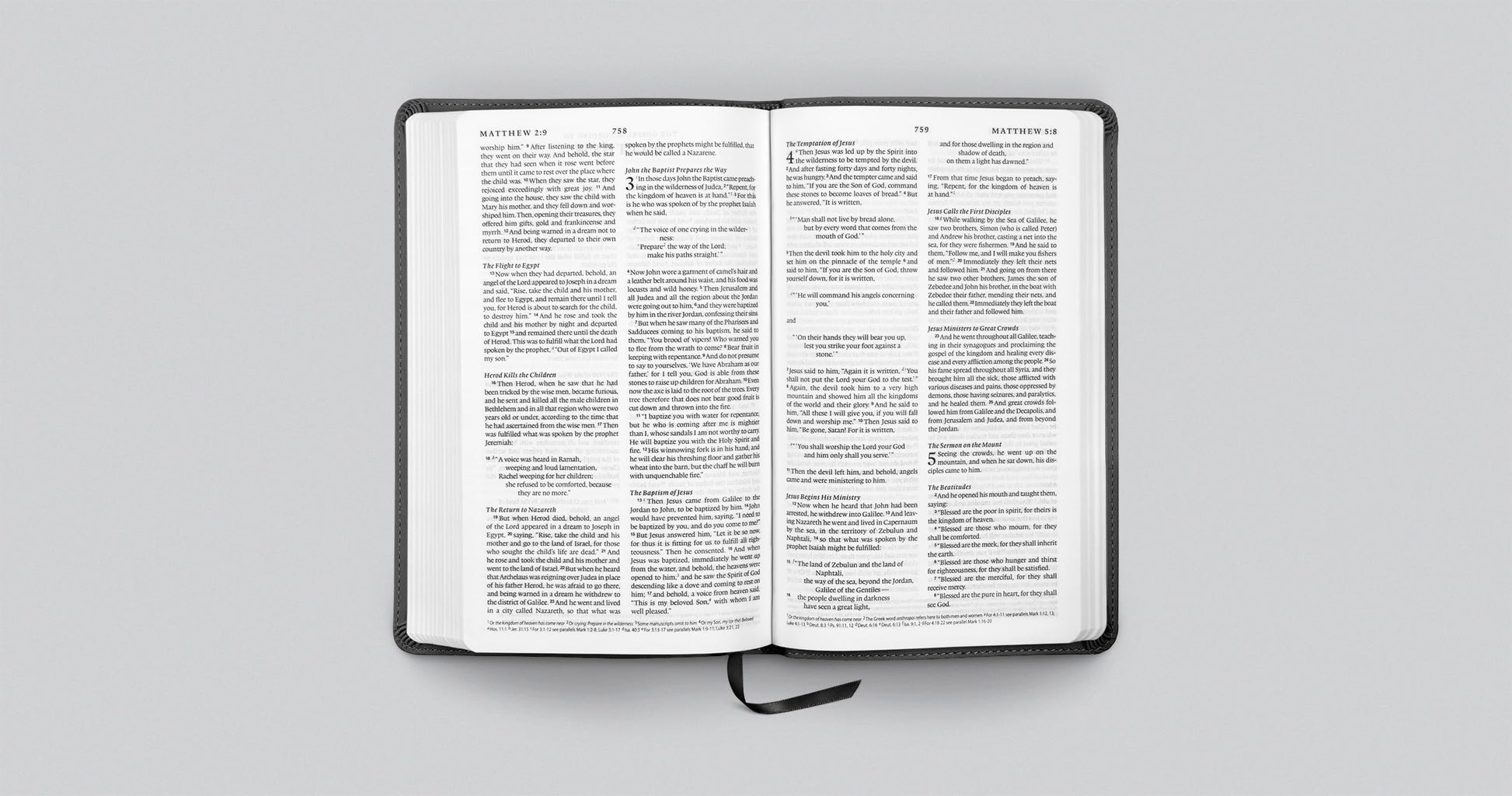 ESV Premium Church Bible (TruTone, Black)