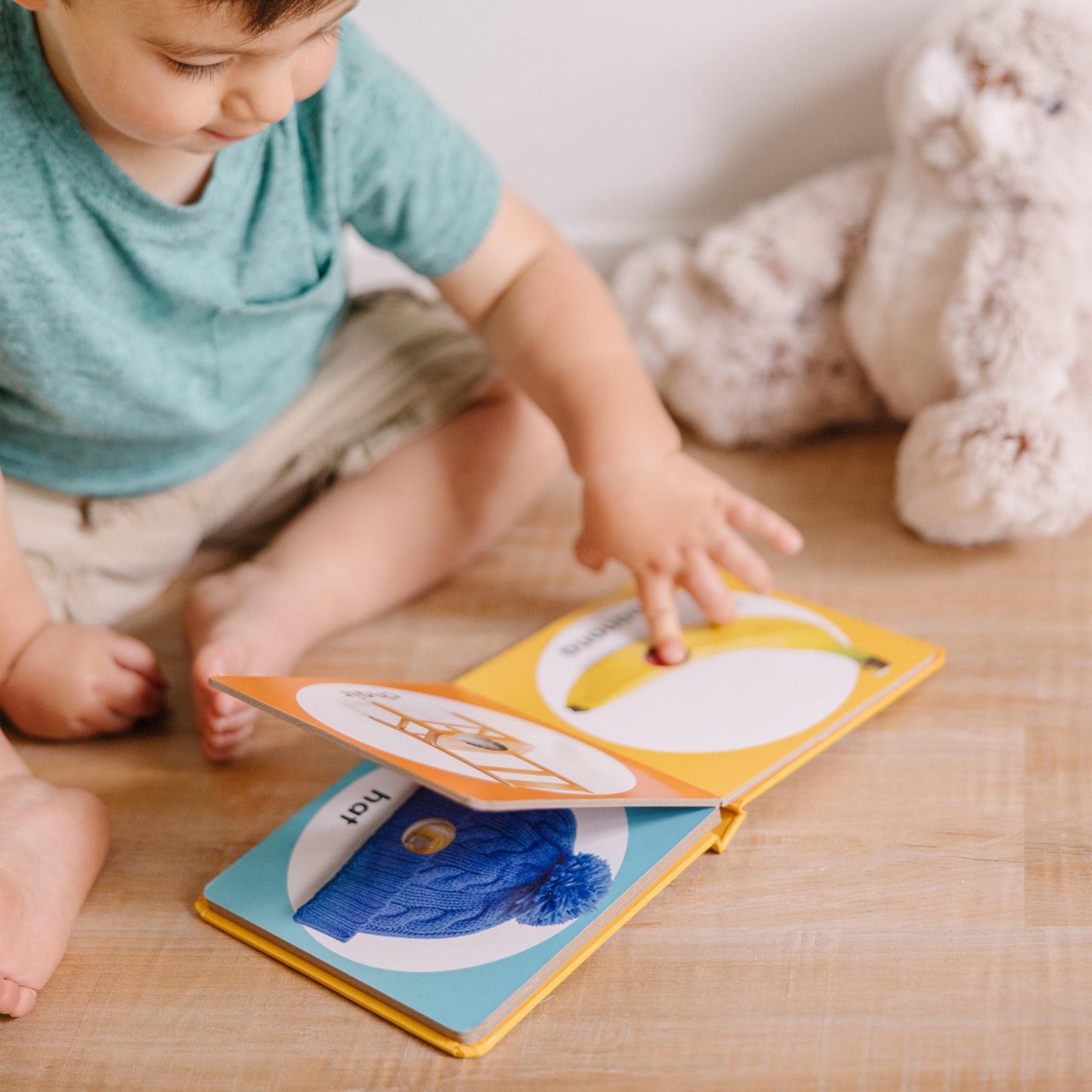 Melissa & Doug Children's Book - Poke-a-Dot: First Words