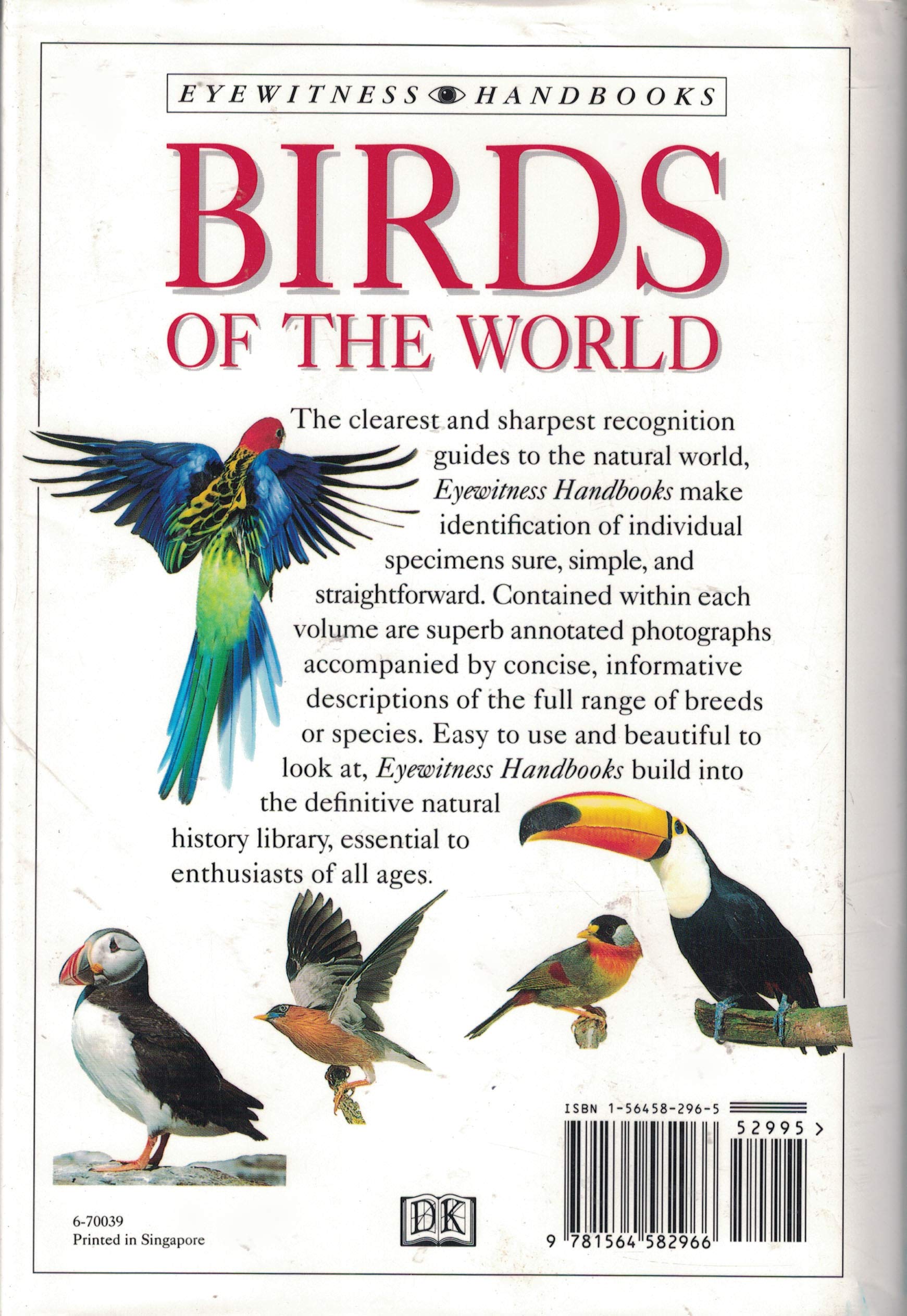 Birds of the World (Eyewitness Handbooks)