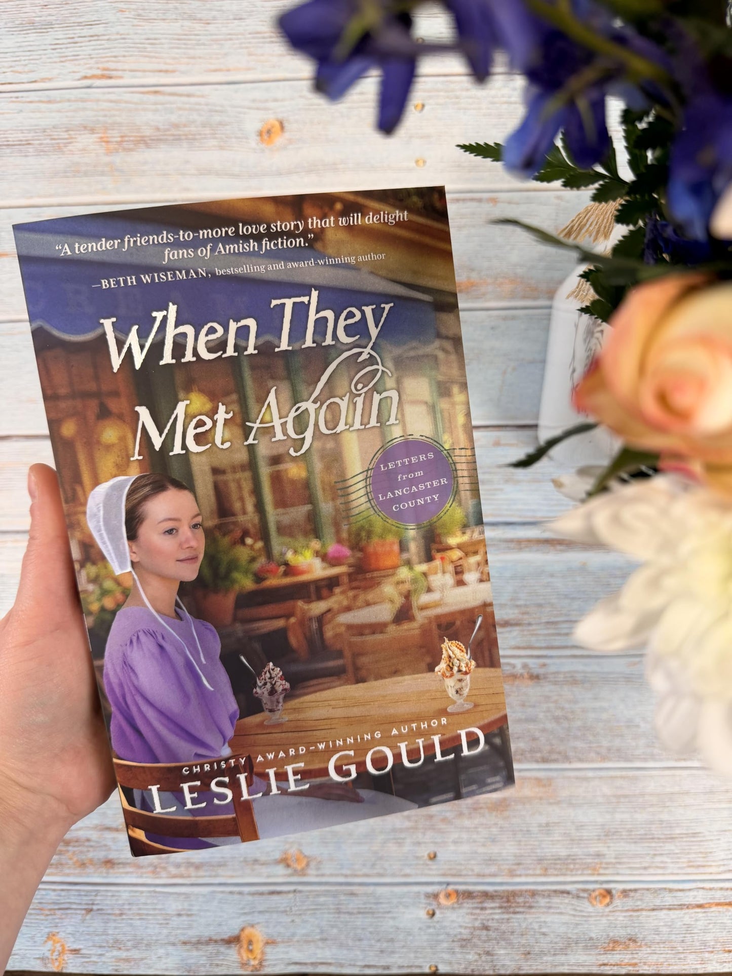 When They Met Again: An Amish Friends to Lovers Contemporary Romance Set in Lancaster County (Letters from Lancaster County)