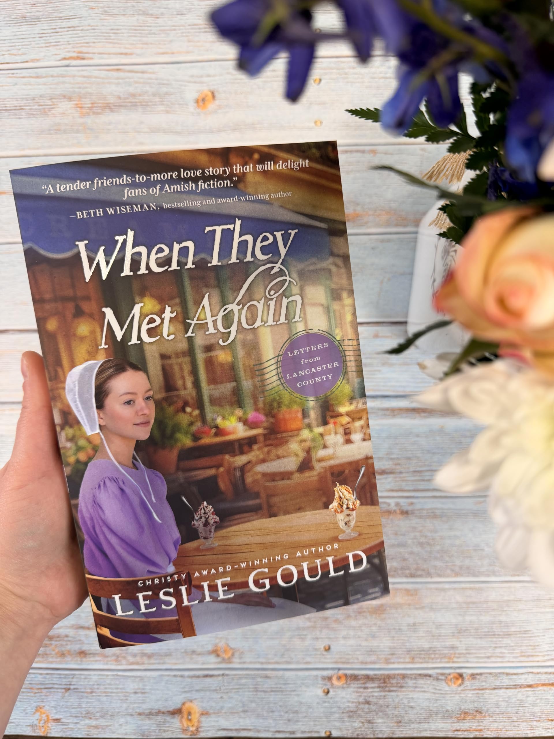 When They Met Again: An Amish Friends to Lovers Contemporary Romance Set in Lancaster County (Letters from Lancaster County)