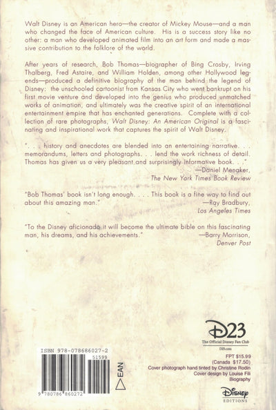 Walt Disney: An American Original (Disney Editions Deluxe)