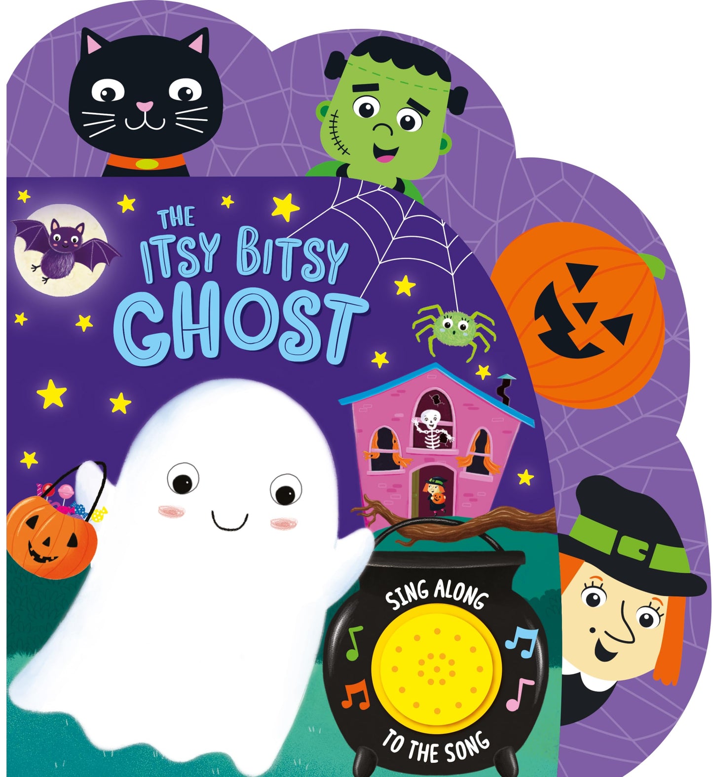The Itsy-Bitsy Ghost Song Book - Sing Along to the Song - Perfect for Infants and Toddlers, Ages 1 and Up - 1-Button Board Book with Sound