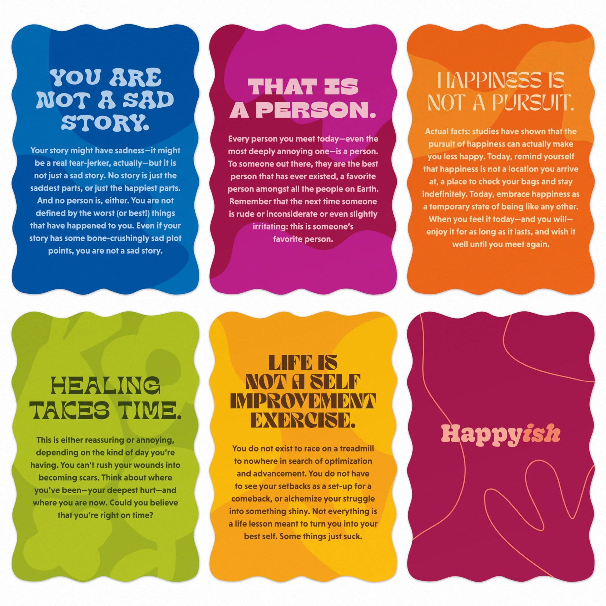 Happy-ish Oracle Deck: 50 Oracle Cards For People Going Through Hard Stuff (Which Is Basically Everybody)