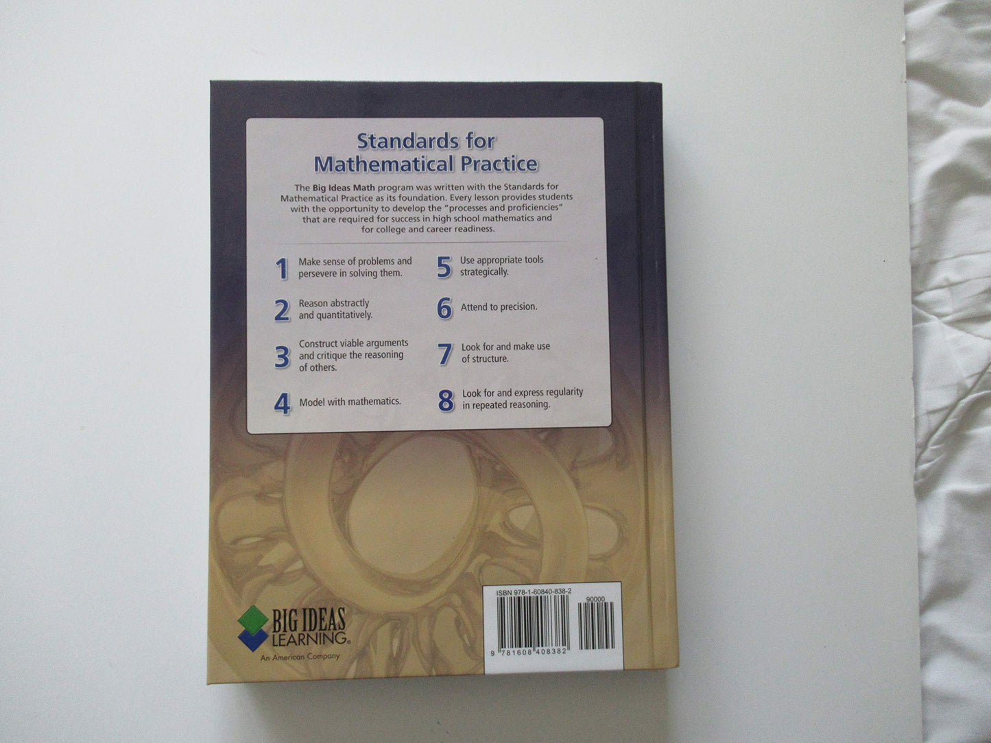 BIG IDEAS MATH Algebra 1: Common Core Student Edition 2015