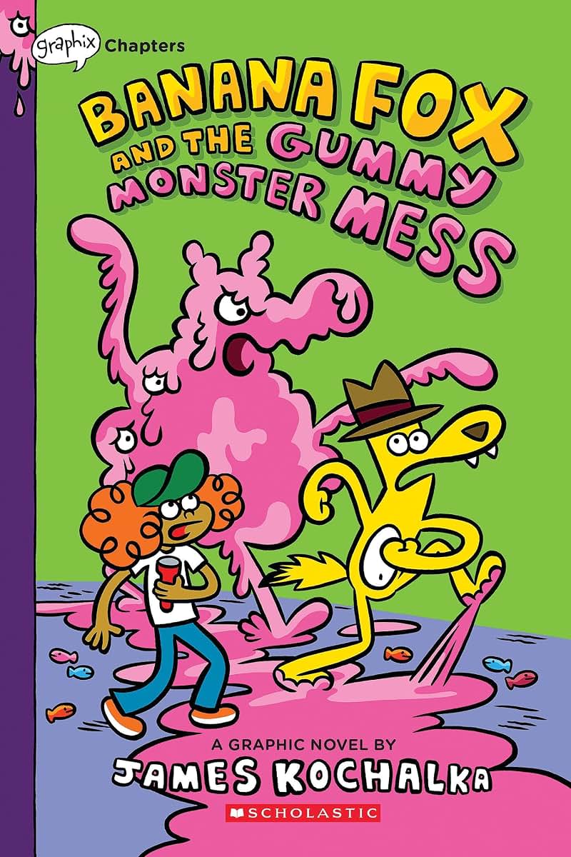 Banana Fox and the Gummy Monster Mess: A Graphix Chapters Book (Banana Fox #3) (3)