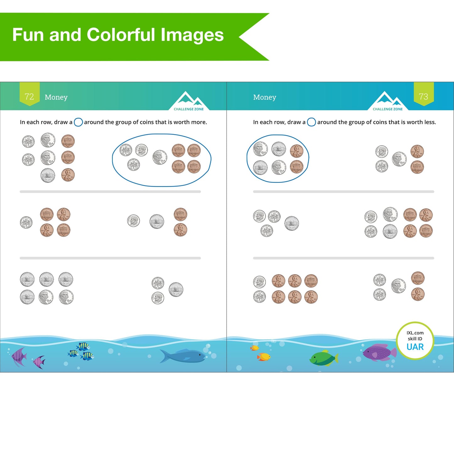 IXL The Ultimate Math Kindergarten Workbooks, Activity Book for Kids Ages 5-6 Covering Addition, Subtraction, Learn to Write and Count Numbers Through 100, Shapes, Telling Time, and More Mathematics